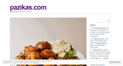 Desktop Screenshot of pazikas.com